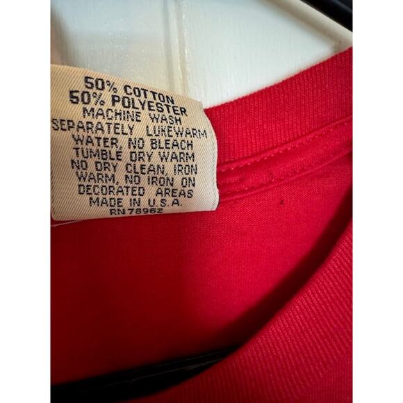 NWT RARE Vintage 1995 Houston Rockets Back To Back NBA Champions Shirt XL - Picture 4 of 8